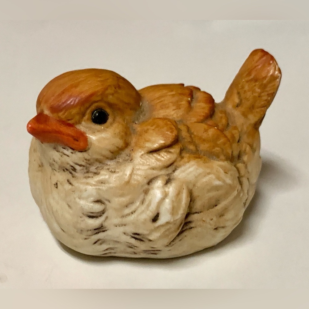 Mid Century Vintage Ceramic Bird Figurine